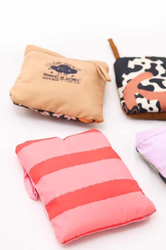 Tote Bag Plegable Rojo Spicy