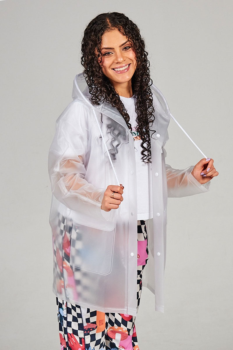Capa Lluvia Transparente Rain