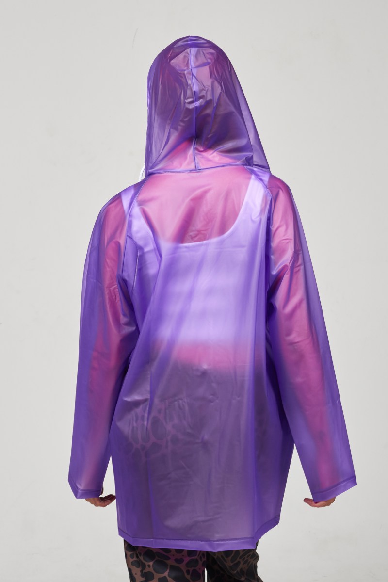 Capa Lluvia Morado Chic