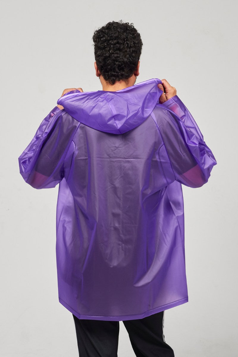 Capa Lluvia Morado Chic