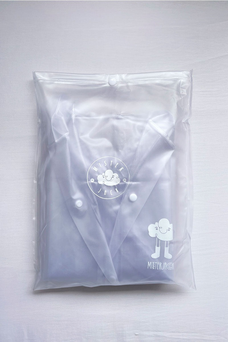 Capa Lluvia Transparente Rain