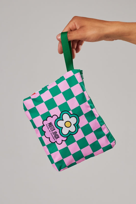 Cartuchera Botánica Pixelada