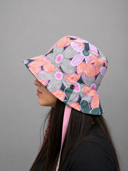 Bucket hat verde oscuro