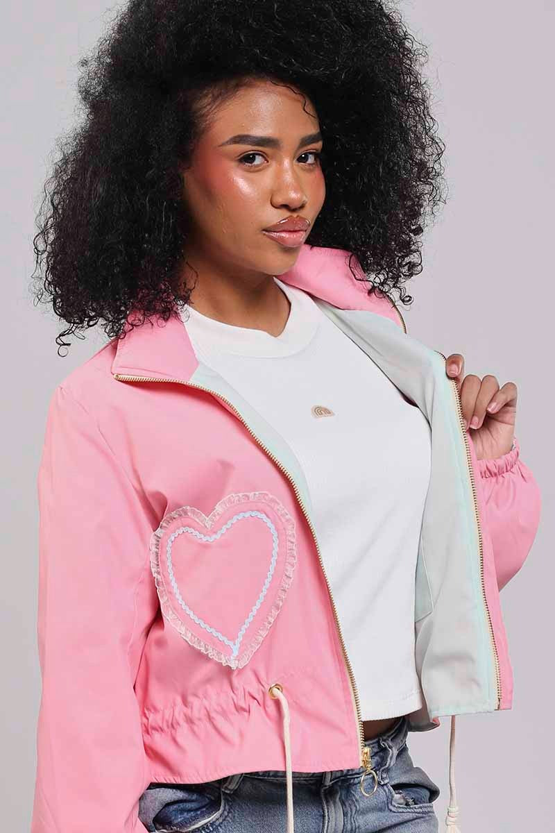 Chaqueta Sunset Coral Blush