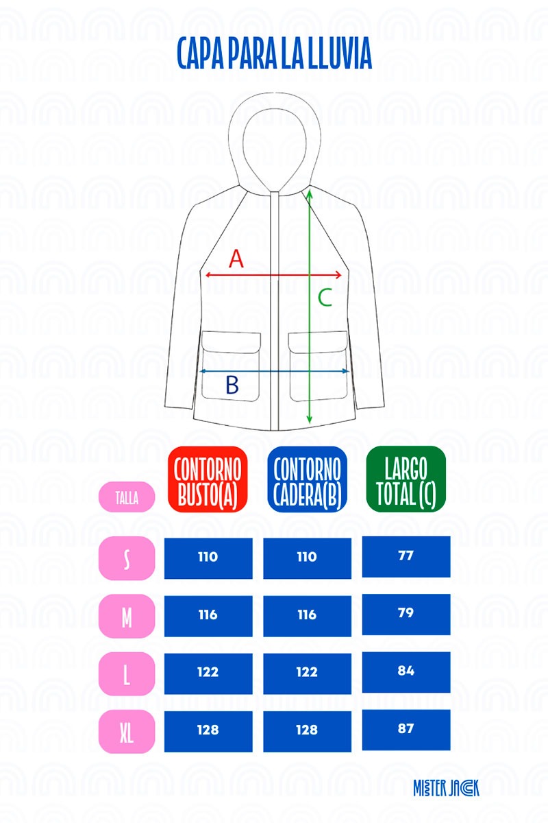 Capa Lluvia Morado Chic