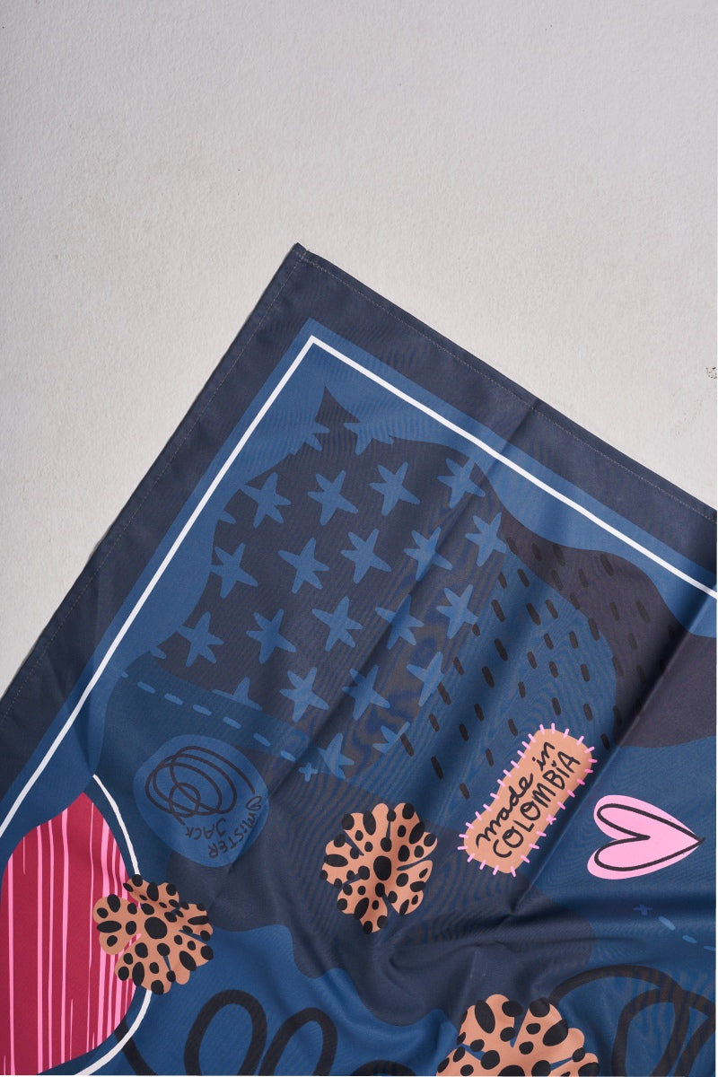 Pañoleta Botánica Onírica