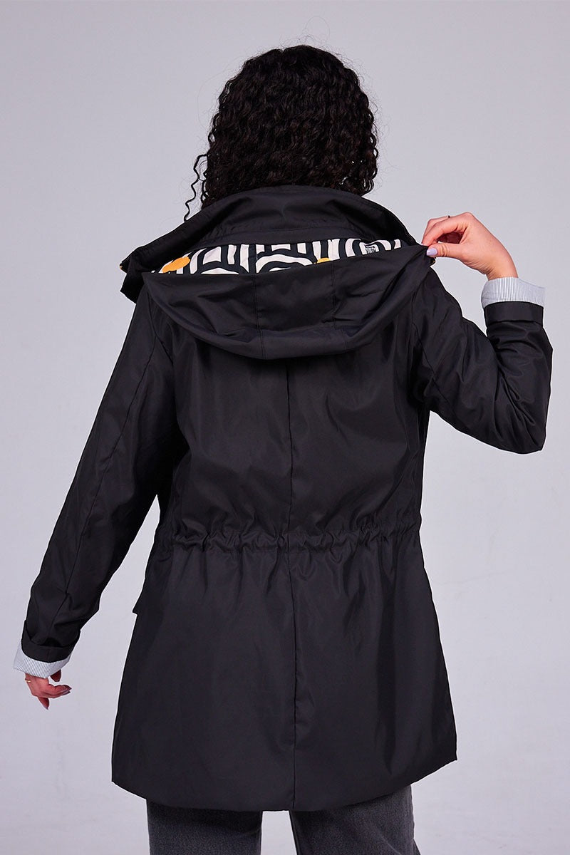 Parka Classic Negro Lluvia