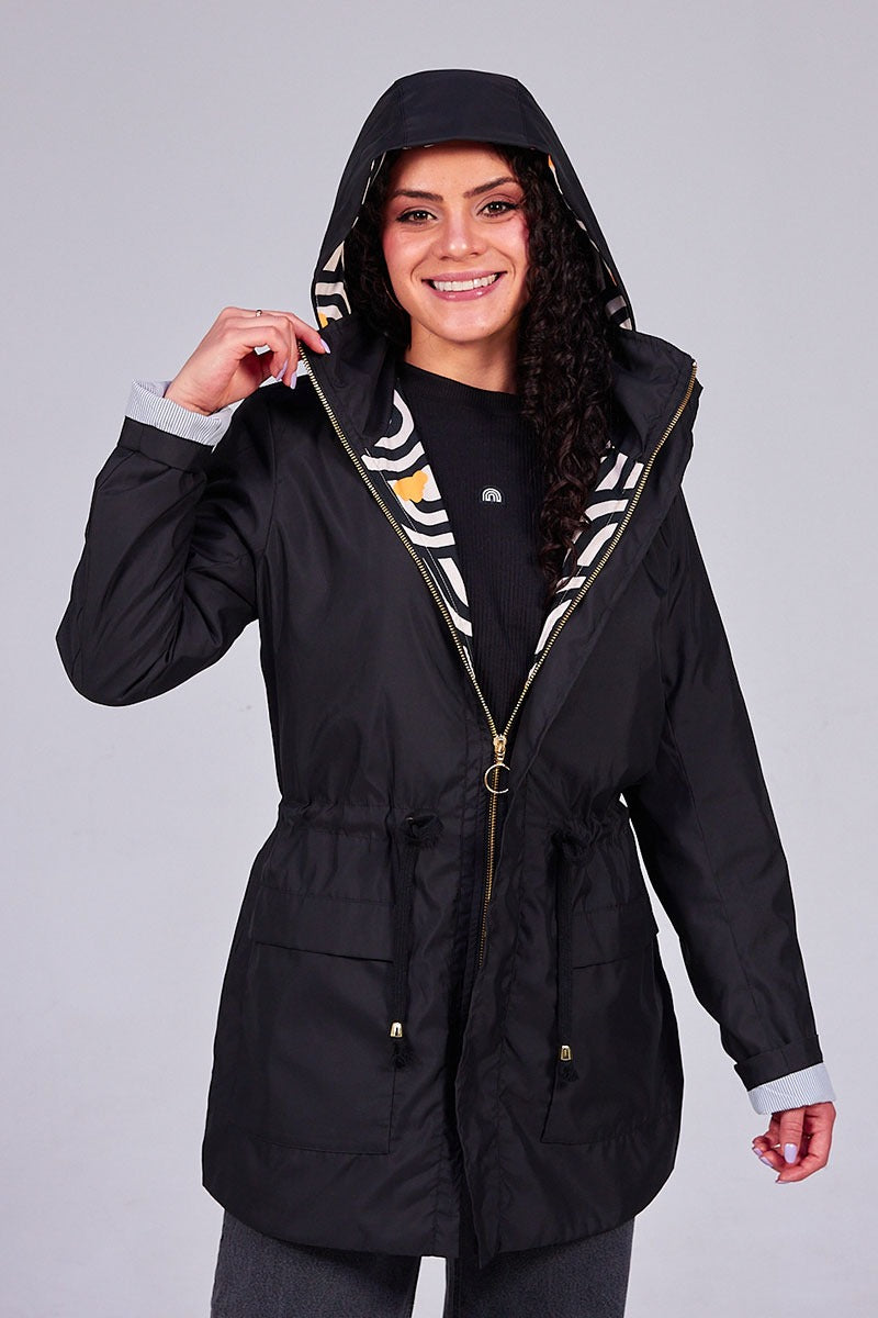 Parka Classic Negro Lluvia