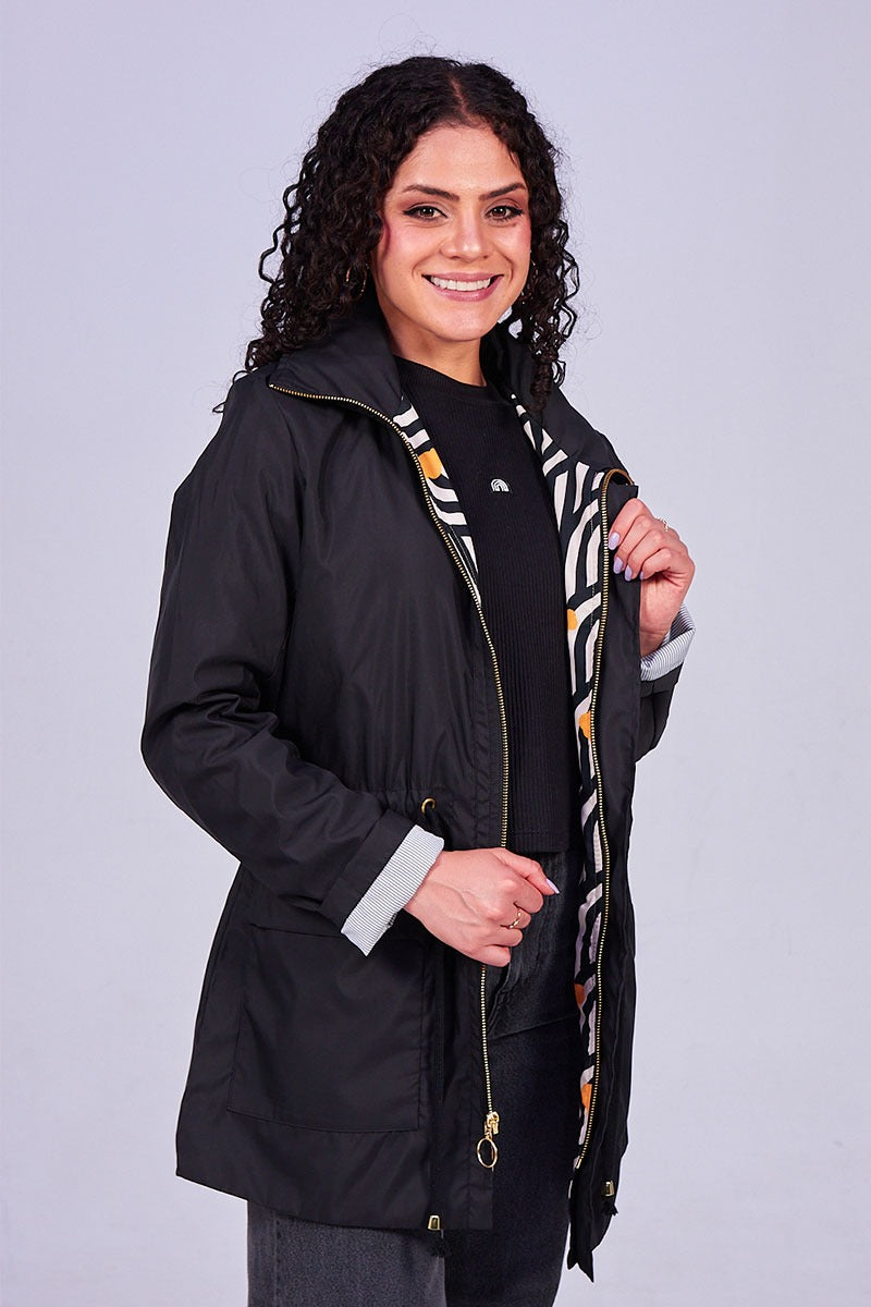 Parka Classic Negro Lluvia