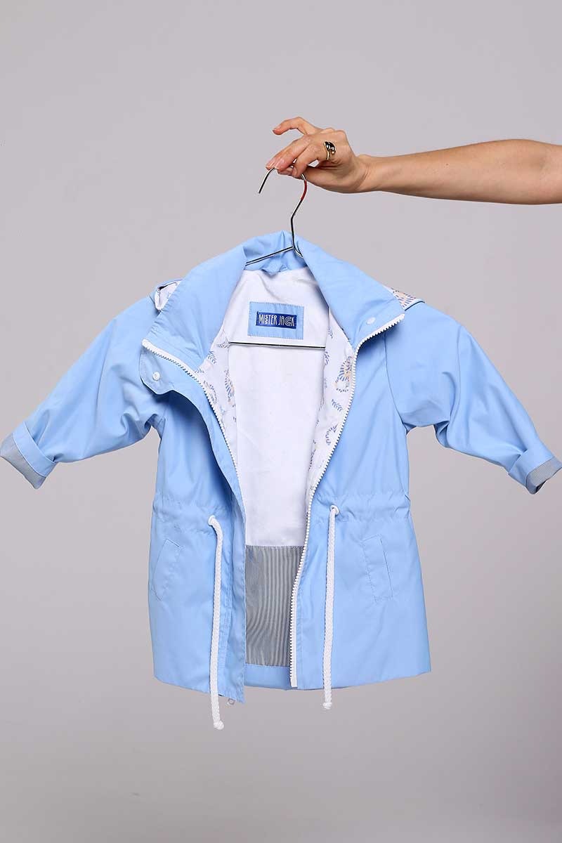 Parka Infantil Baby Blue