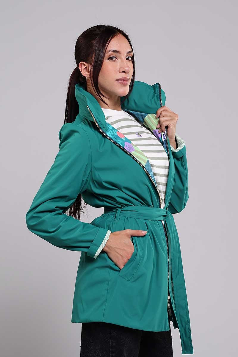Parka Trench Verde Sweet