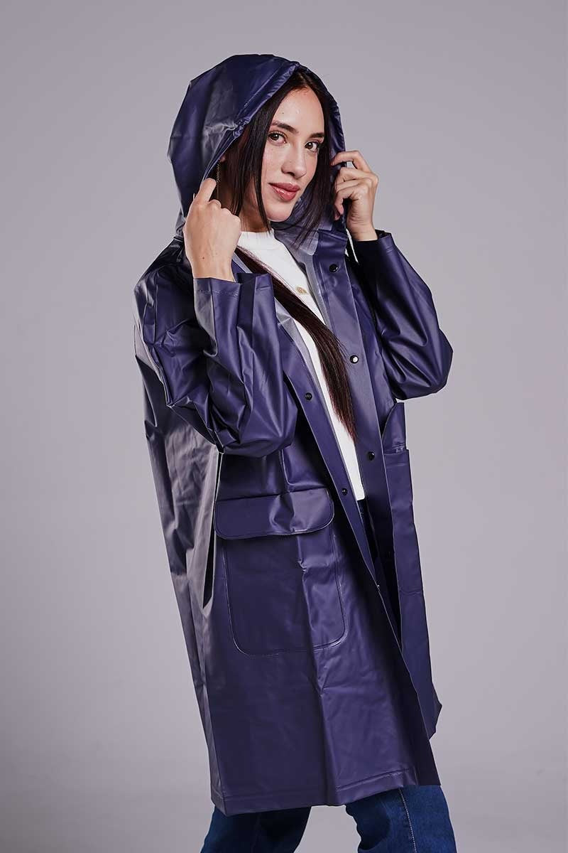 Raincoat Armor Azul Noche