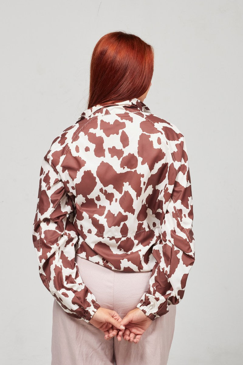 Chaqueta Rompevientos Terracota Wild
