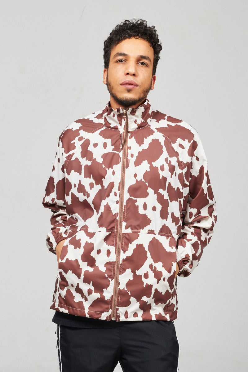 Chaqueta Rompevientos Terracota Wild