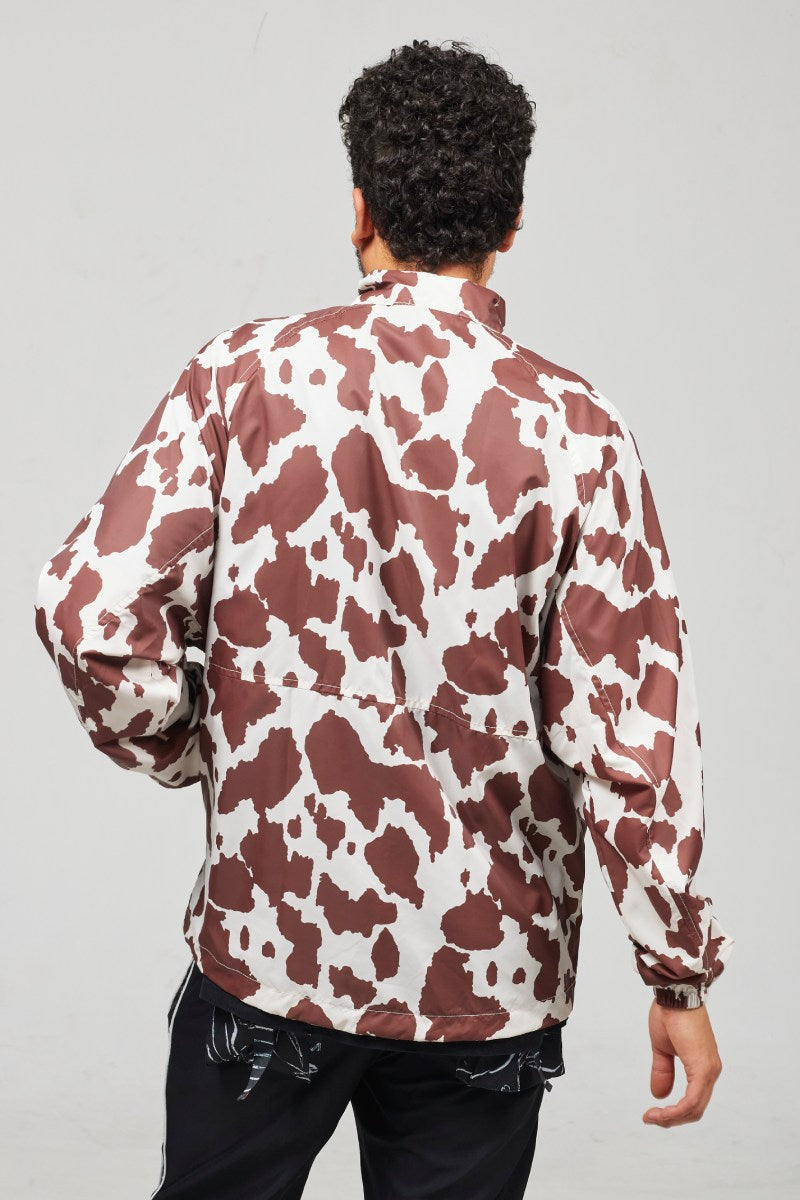 Chaqueta Rompevientos Terracota Wild