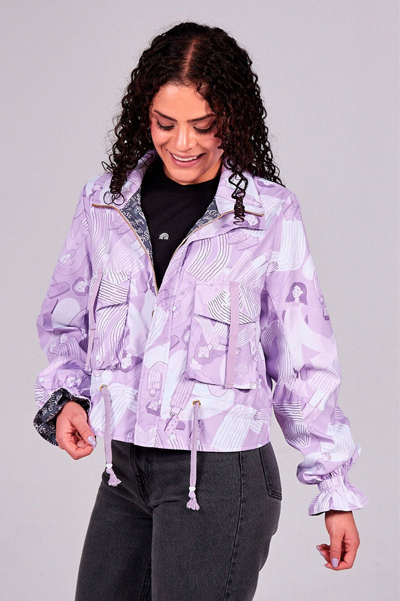 Sunset Jacket Renacer Lila