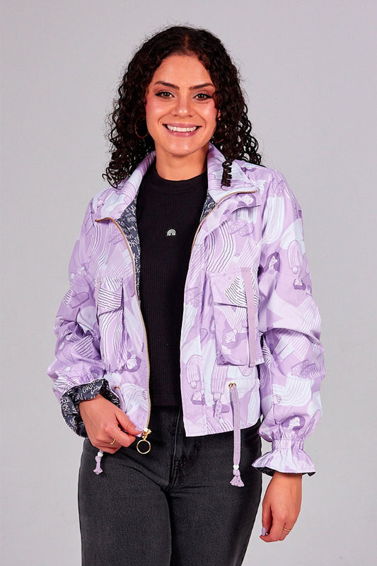 Sunset Jacket Renacer Lila