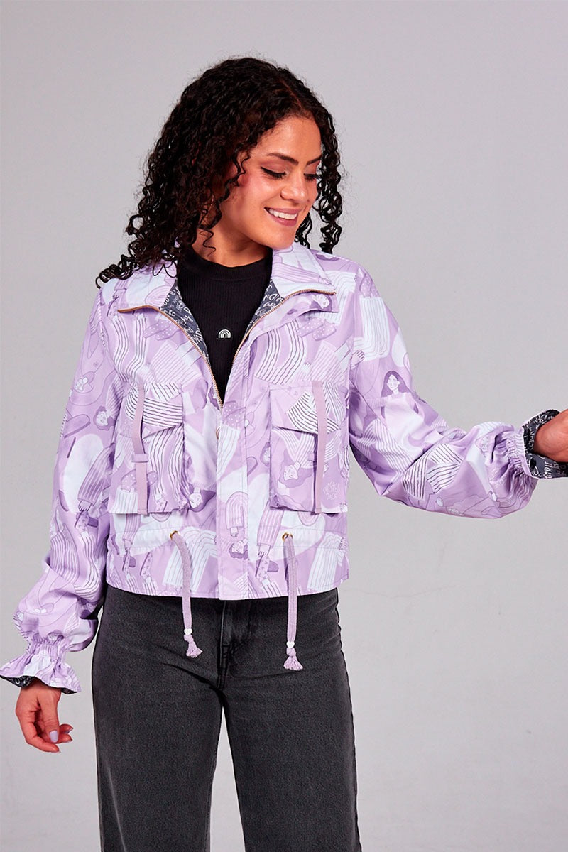 Sunset Jacket Renacer Lila