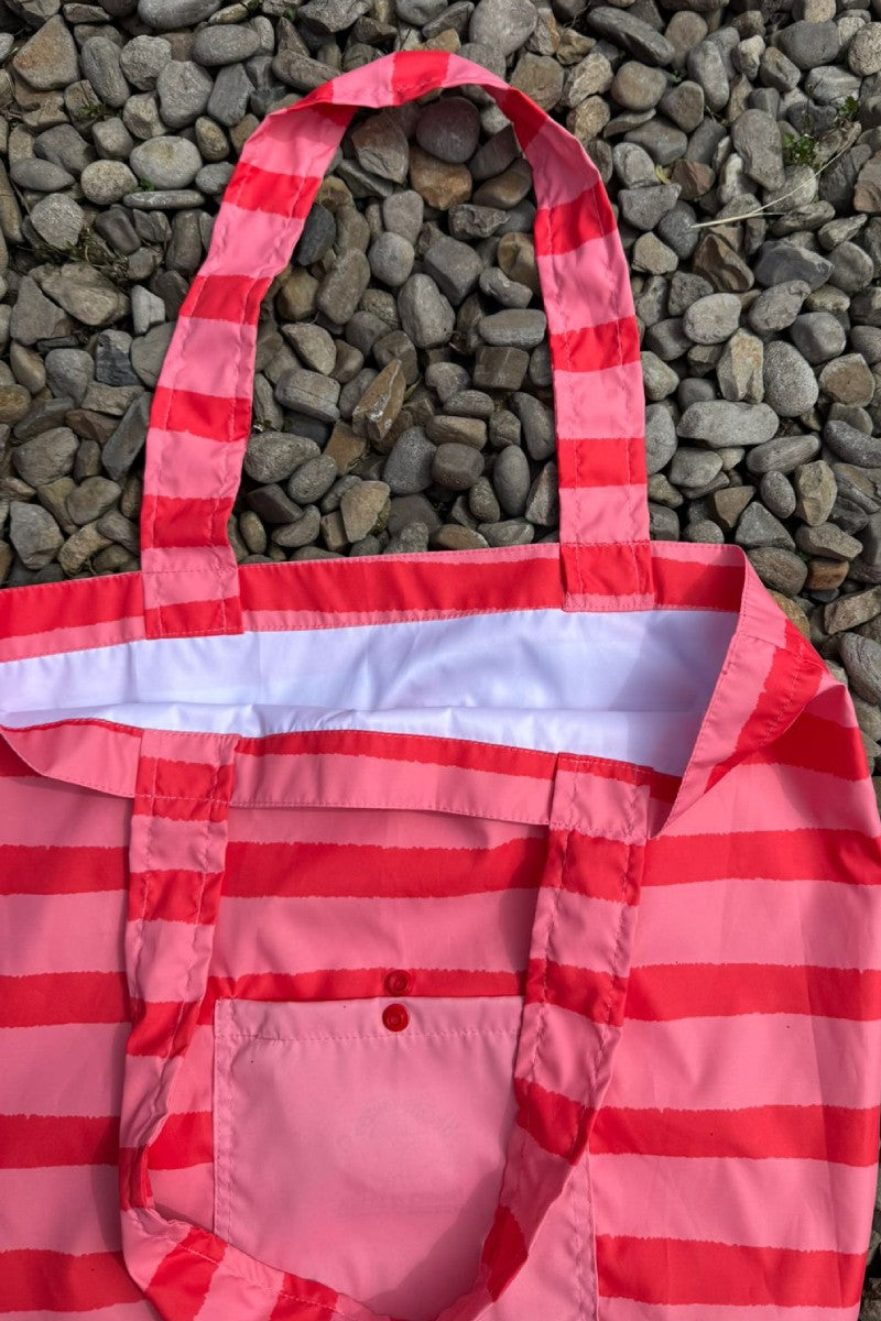 Tote Bag Plegable Rojo Spicy