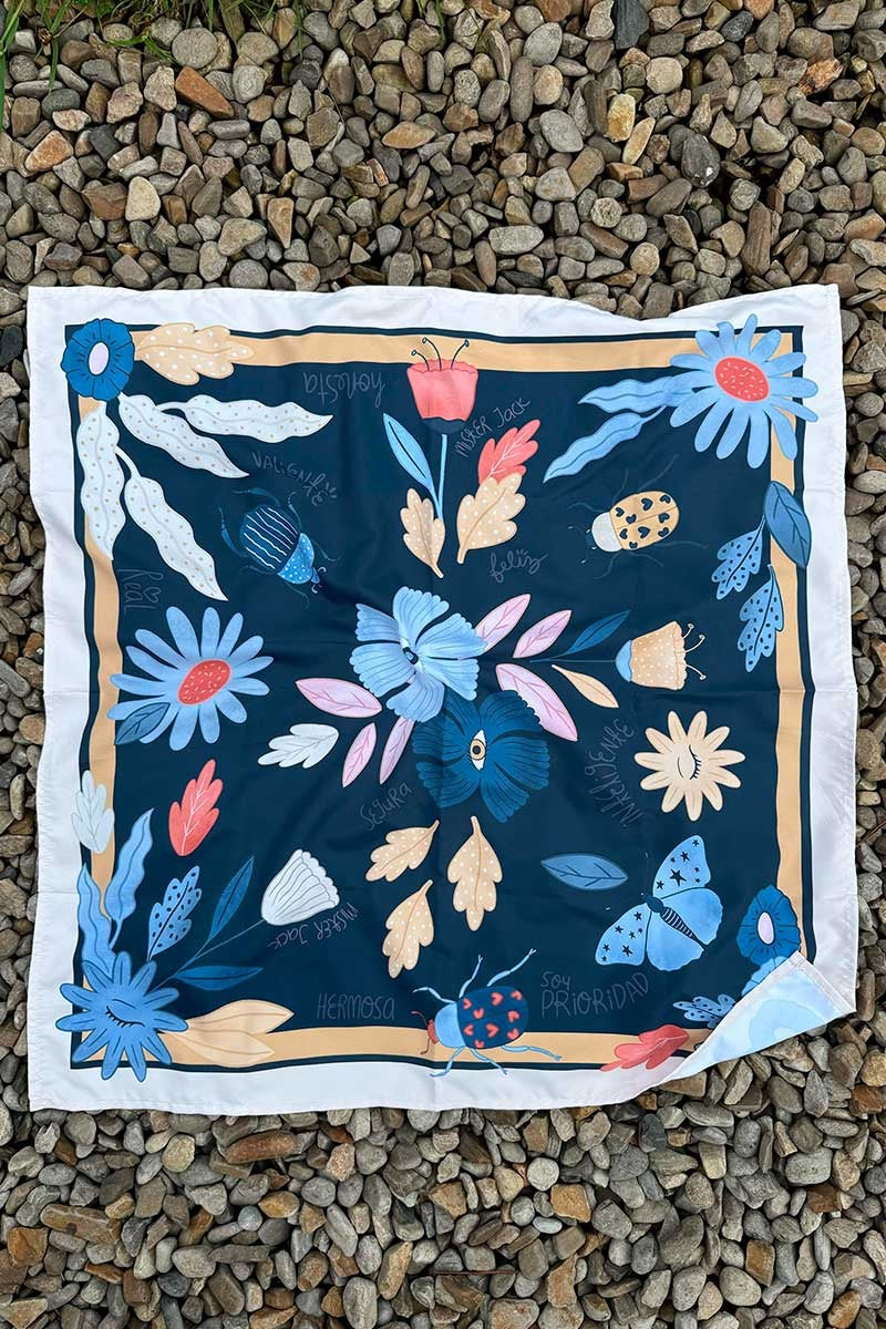Pañoleta Flor Humana
