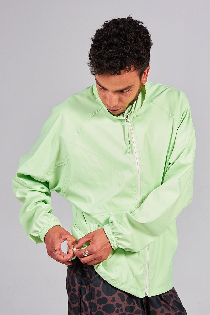 Chaqueta Rompevientos Verde Pistacho