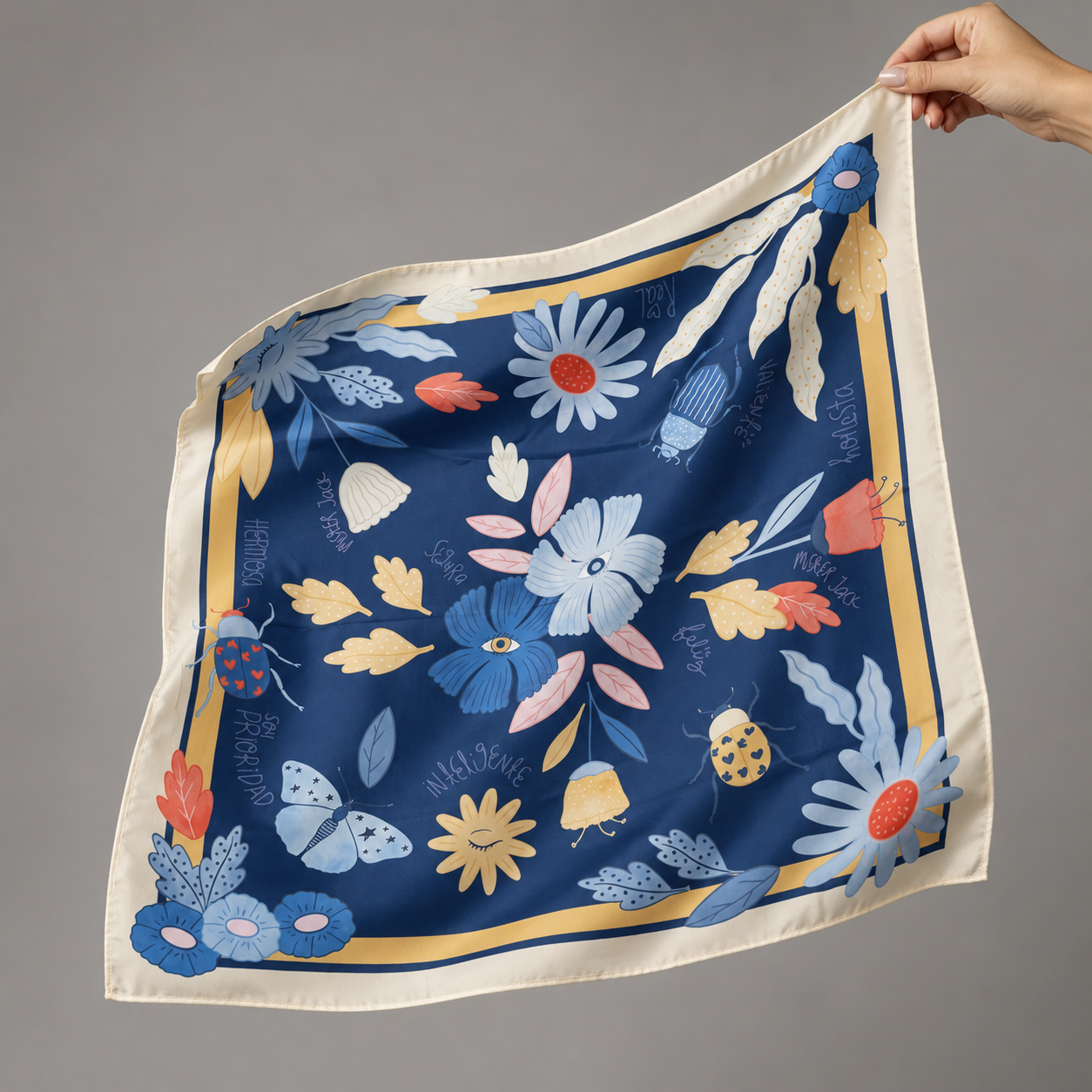 Pañoleta Flor Humana