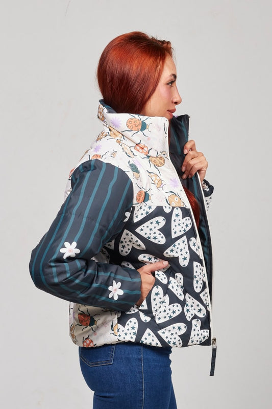 Puffer Jacket Jardín Secreto