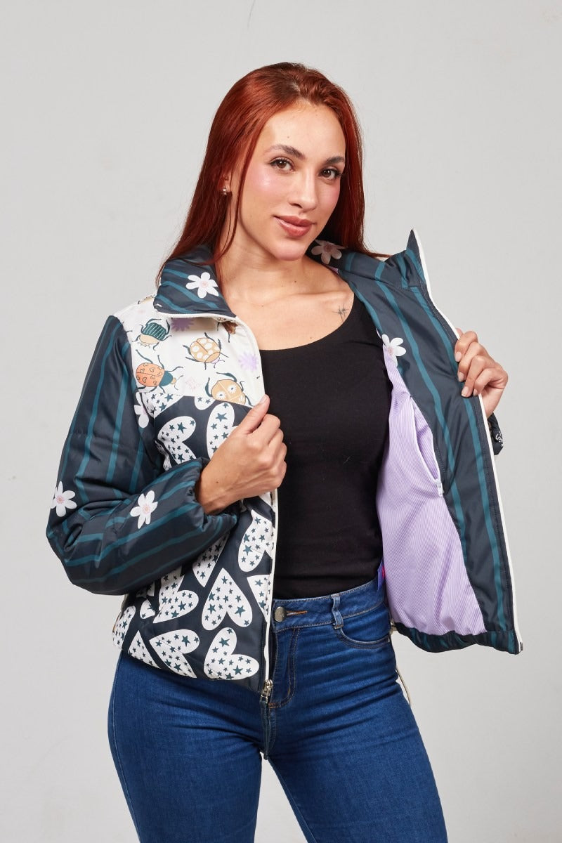 Puffer Jacket Jardín Secreto