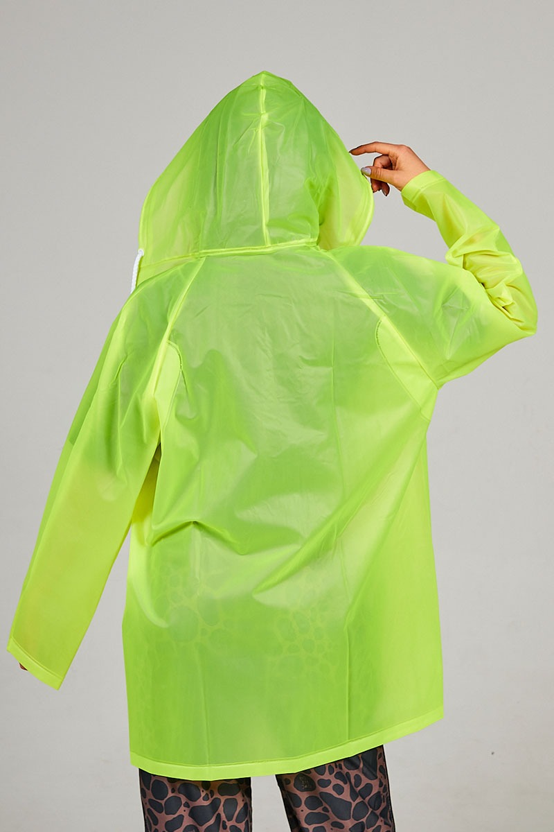 Capa Lluvia Verde Acido