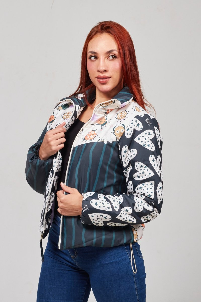 Puffer Jacket Jardín Secreto