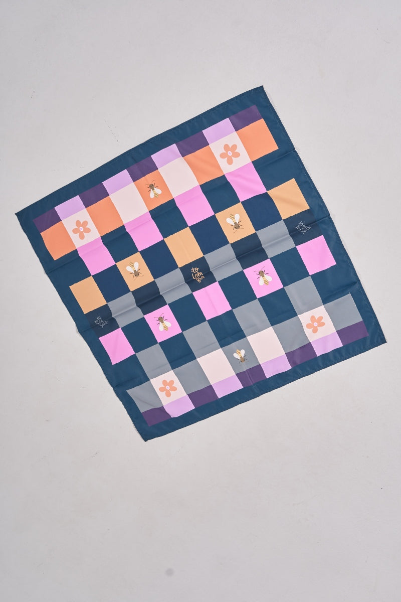 Pañoleta Flora Flotante