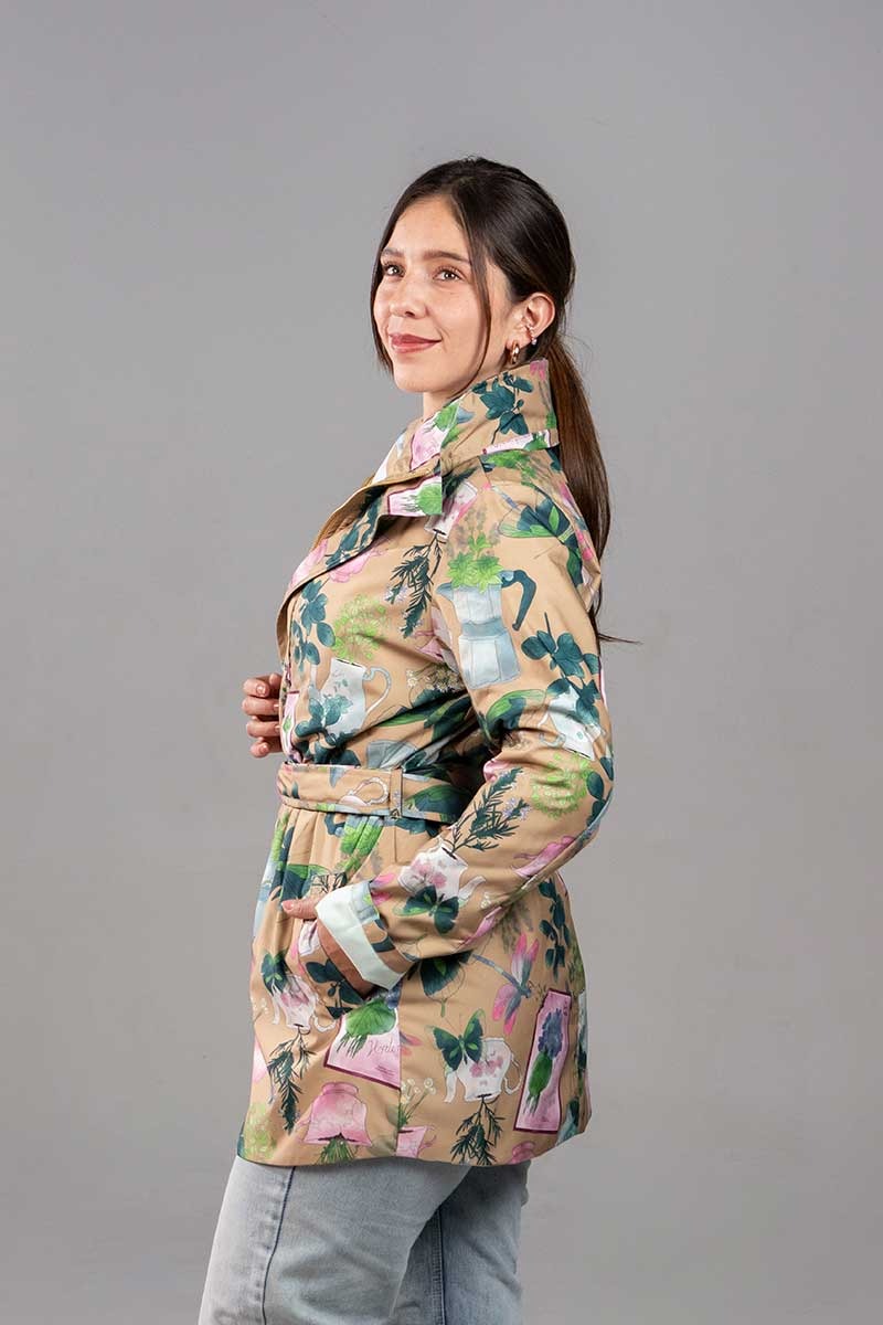 Parka Trench Camel Silvestre