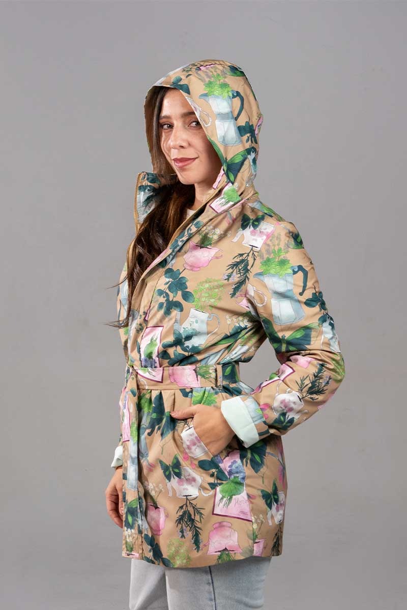 Parka Trench Camel Silvestre