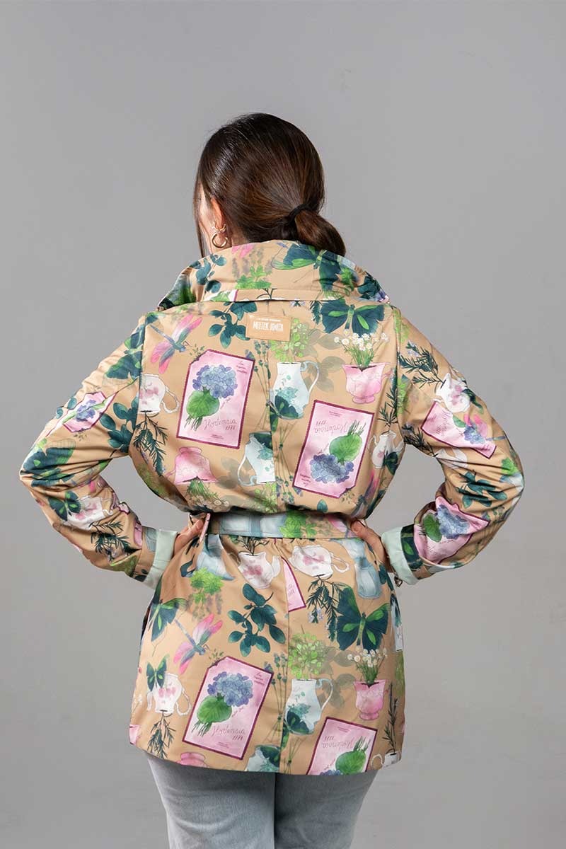 Parka Trench Camel Silvestre