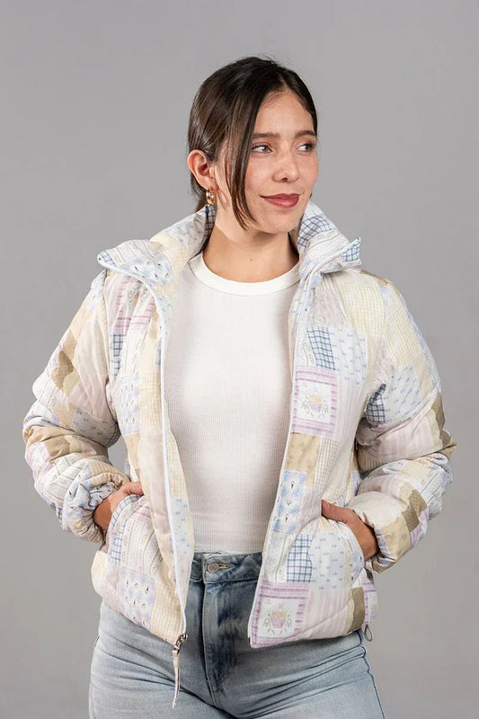 Puffer Jacket Telas de Abue