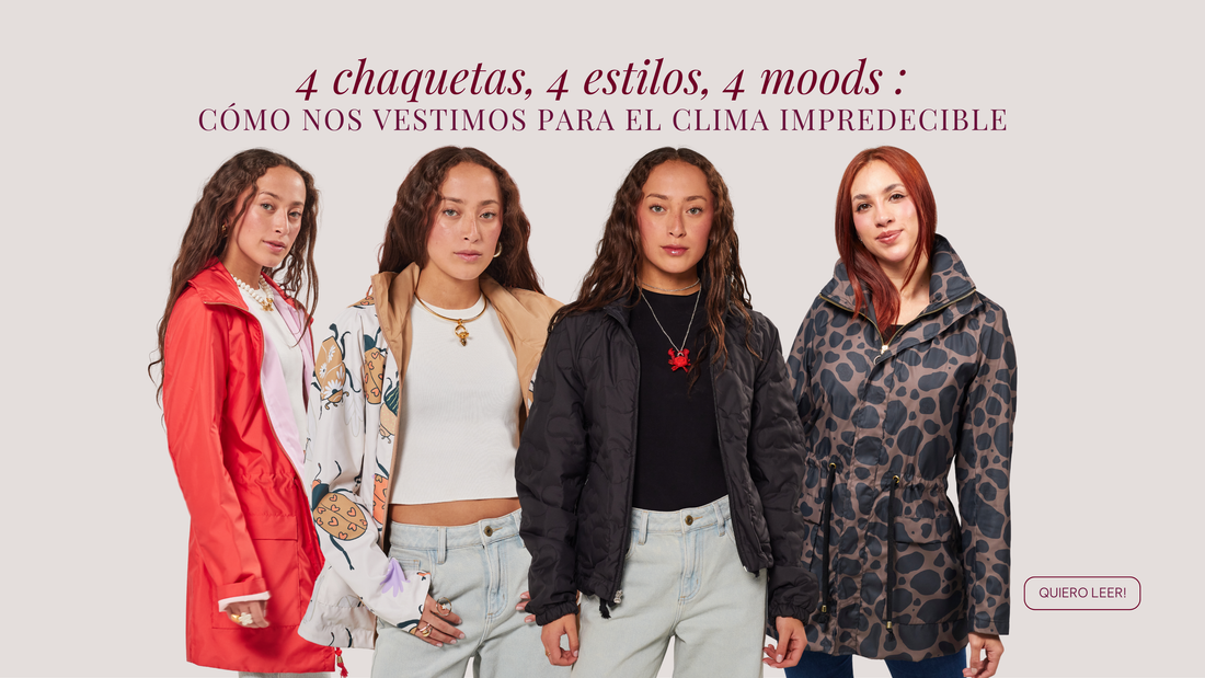4 chaquetas, 4 estilos, 4 moods: cómo nos vestimos para el clima impredecible