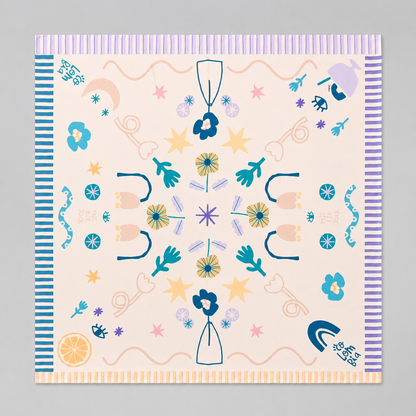 Pañoleta Beige Instante