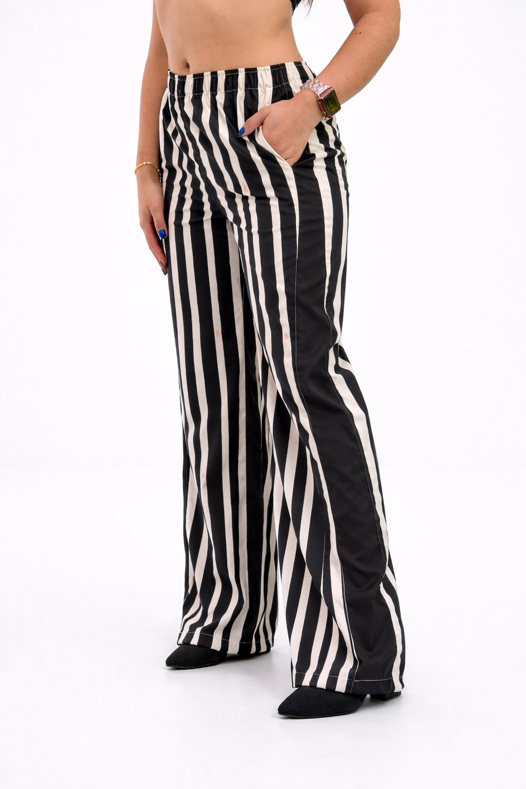 Funky Pant Negro Fragmento