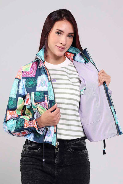 Sunset Jacket Azul Ginger