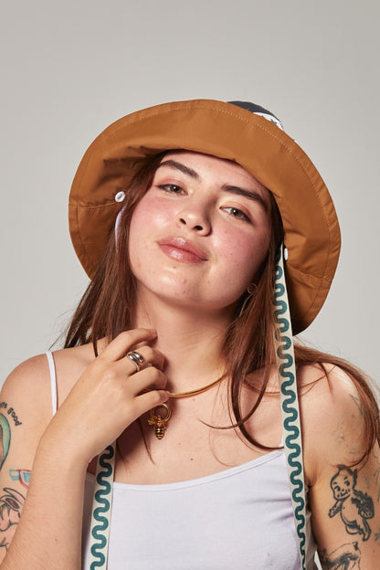 Sombrero Bucket Hat Corazón Estrellado
