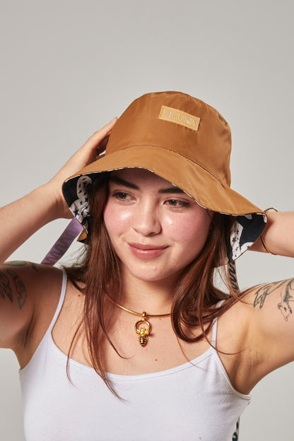 Sombrero Bucket Hat Corazón Estrellado