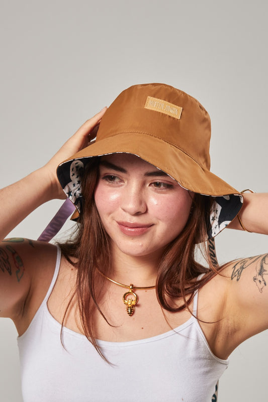 Sombrero Bucket Hat Corazón Estrellado