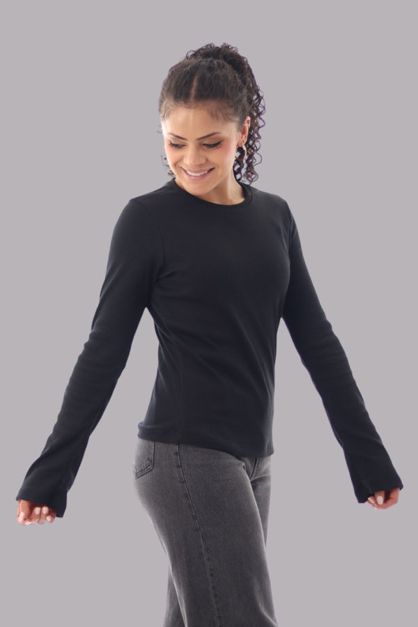 Buzo Arcoíris Negro