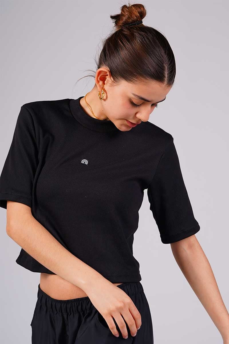 Camiseta Boxy Fit Unicolor