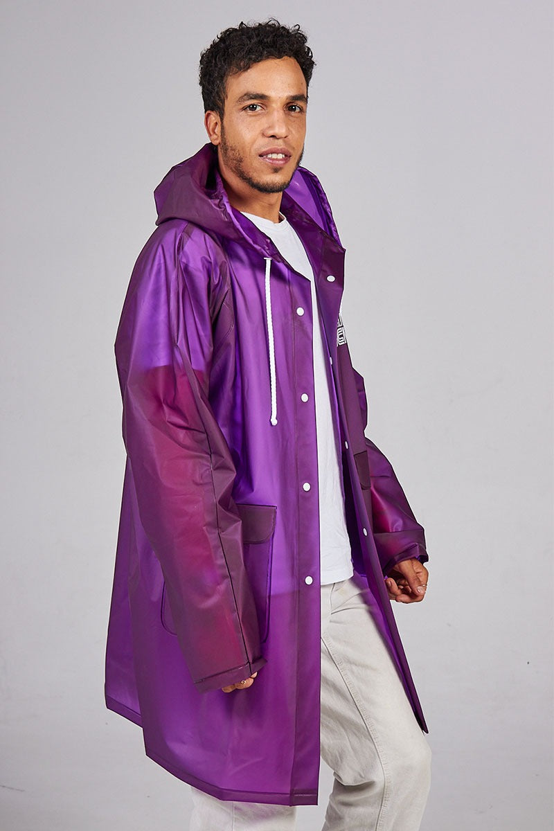 Capa Lluvia Morado Chic