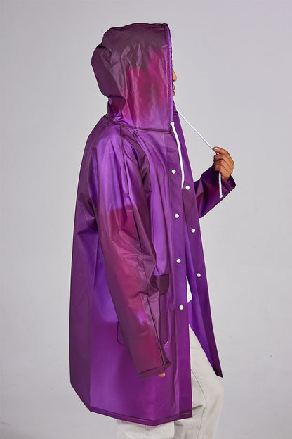 Capa Lluvia Morado Chic