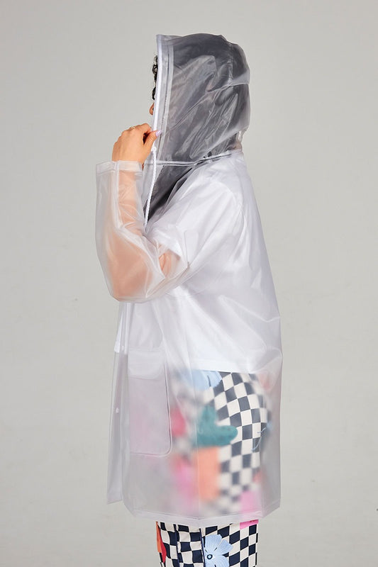 Capa Lluvia Transparente Rain