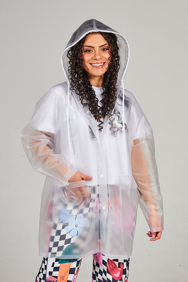 Capa Lluvia Transparente Rain