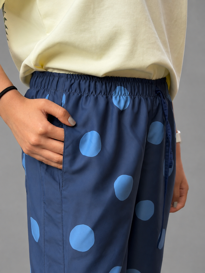 Pantalon Puntos Azul