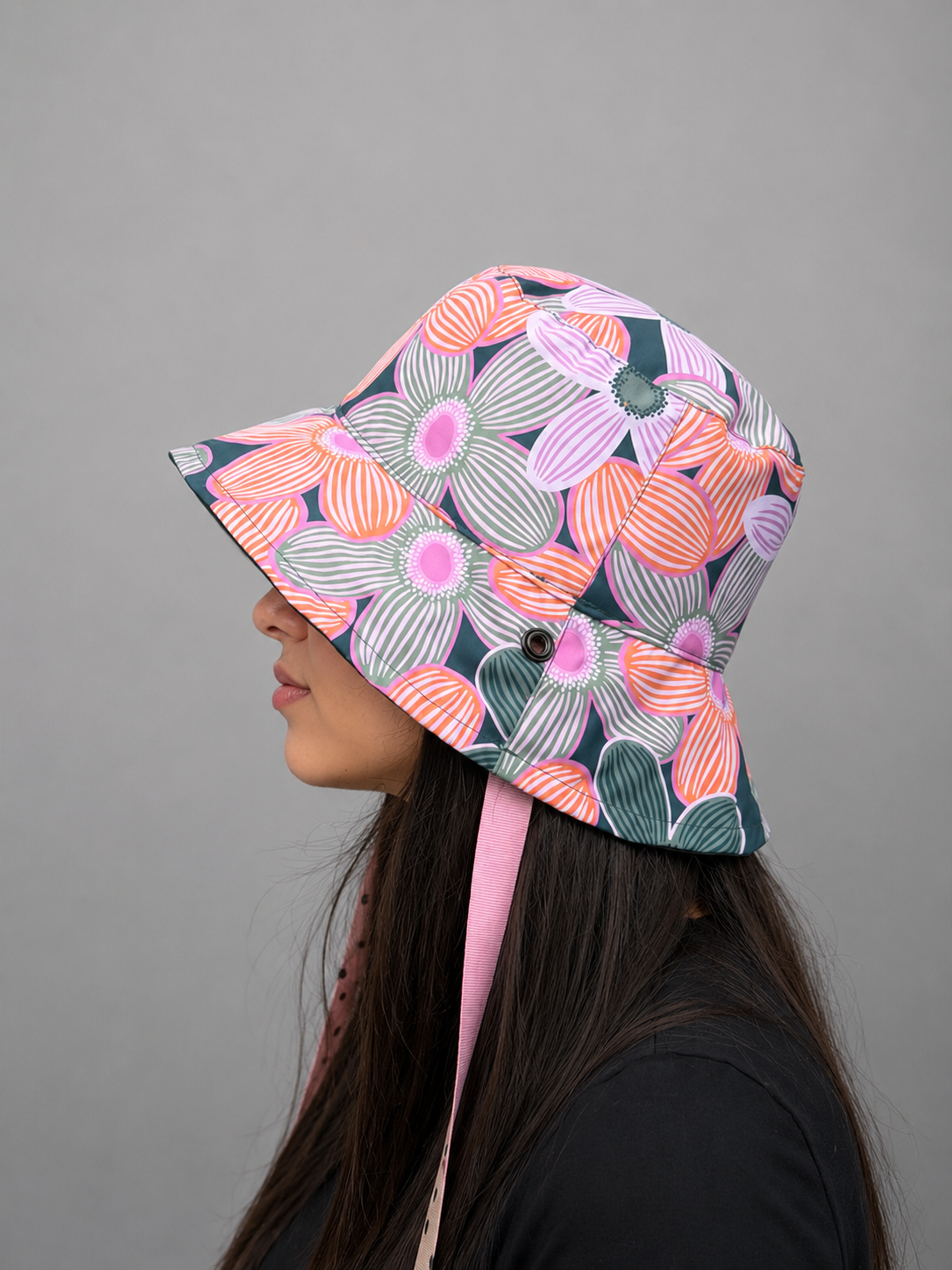 Bucket hat verde oscuro